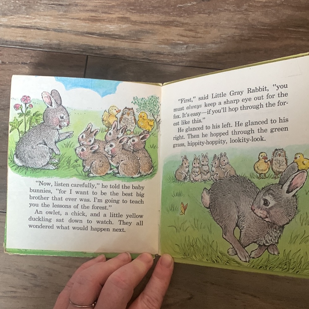 Little Gray Rabbit Vintage Book - Picture 6 of 7